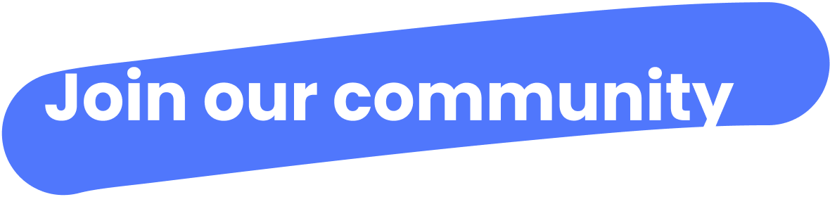 Join our community